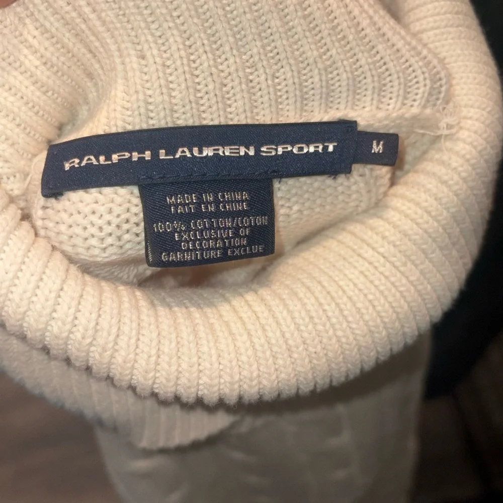 Polo Ralph Lauren Cable Knit Turtleneck Sweater - Picture 7 of 7